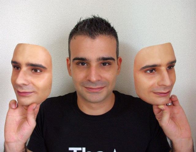 Awesome but Creepy Japanese Product of the Day: Realistic 3-D Face Replicas