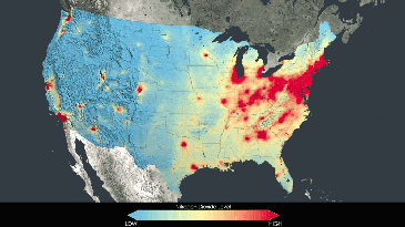 Satellite Images Show Massive Reduction In US Air Pollution