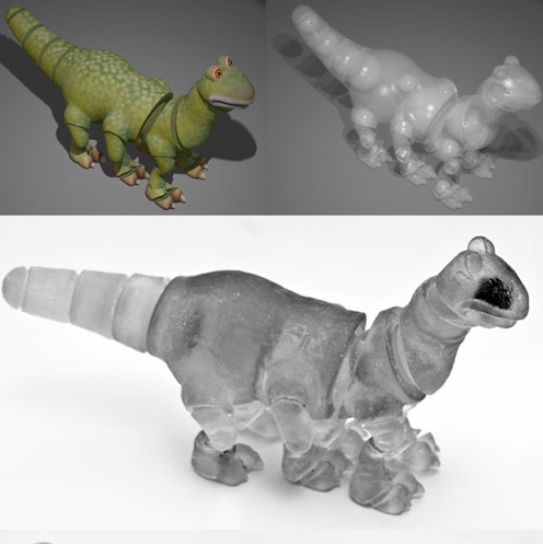 Turn Animated Characters From Games Into Movable 3-D Printed Beasts