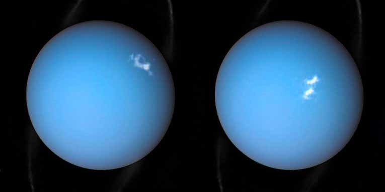 Dazzling light show spotted on Uranus
