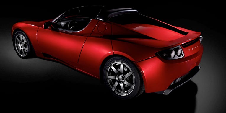 Tesla Roadster Electric Supercar Begins Production