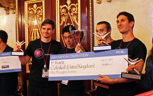 1st Place, Innovation: Team Colinked, United Kingdom