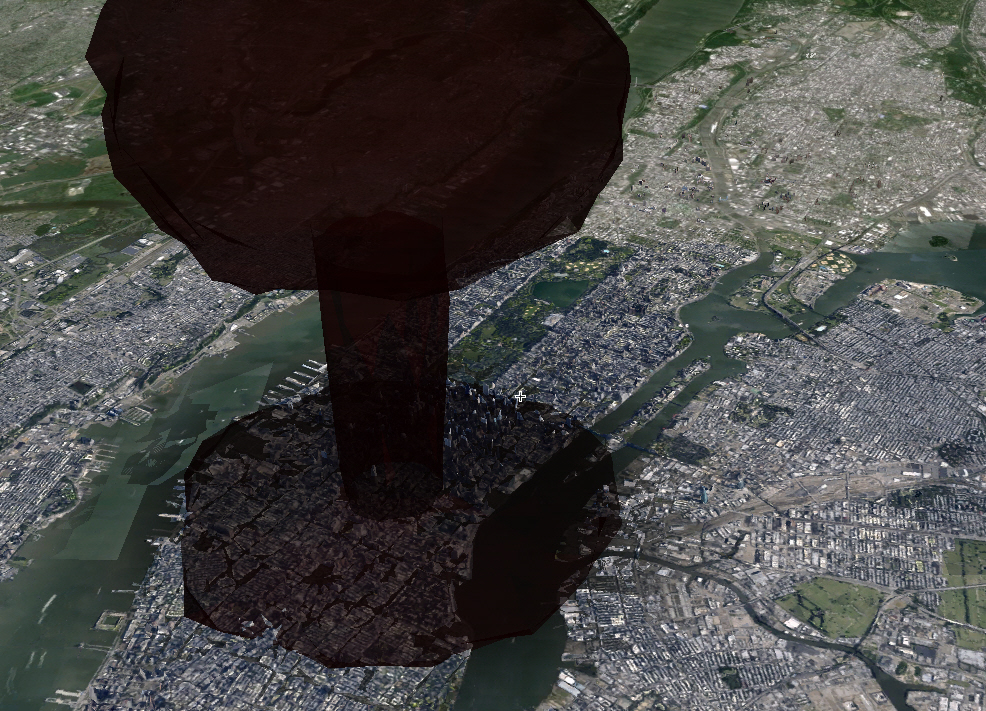 What Manhattan Would Look Like In A Nuclear Blast [Infographic]