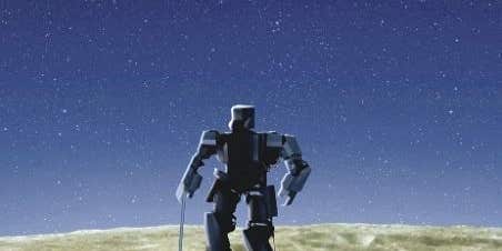 Bipedal Japanese Robot Will Walk on the Moon by 2015