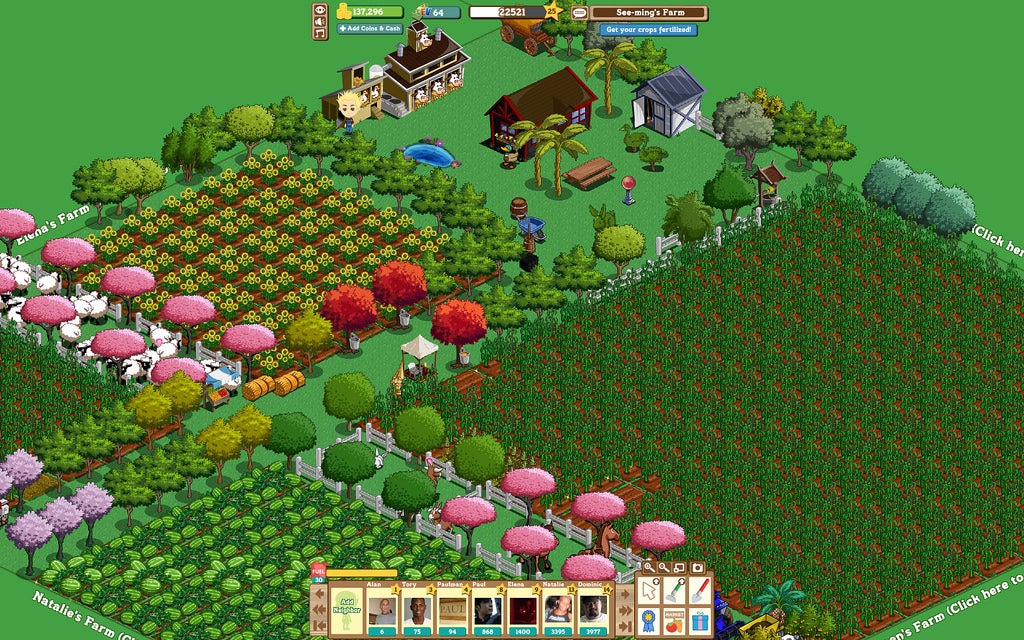 Farmville Facebook gaming addictive