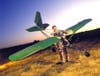 Constructed and flown in defiance of KGB policies, Victor Dmitriev's sophisticated "suitcase ultralight" was a hot innovation in mini-aircraft when the feature accompanying this photo was published in 1993.