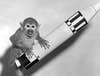 This guy was one of the first two monkeys to survive spaceflight. He lifted off on a Jupiter rocket May 28, 1959, with a rhesus macaque named Able. The monkeys rode in the missile's nose cone to 360 miles above the Earth, well beyond the eventual orbits of the space shuttle and station. The animals were in microgravity for about 9 minutes, and their spacecraft reached a top speed of 10,000 mph, according to <a href="http://history.nasa.gov/animals.html">NASA's History Office</a>. Both survived, but Able died four days later while undergoing surgery to remove a sensor. Incredibly, Baker lived another 25 years until he died Nov. 29, 1984, at the U.S. Space and Rocket Center in Huntsville, Ala.