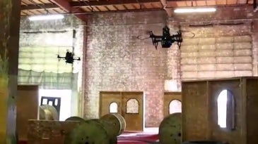 Autonomous Quadcopters Navigate A Course