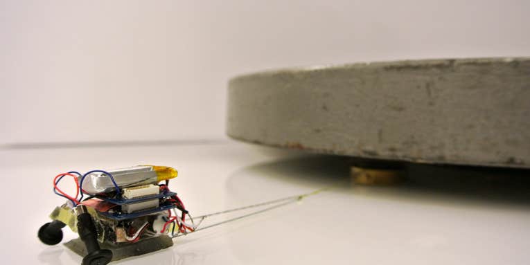 Watch A Tiny Robot Pull Something Nearly 2,000 Times Its Size [Video]