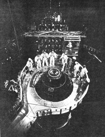 Apollo Astronauts Testing in Chamber A