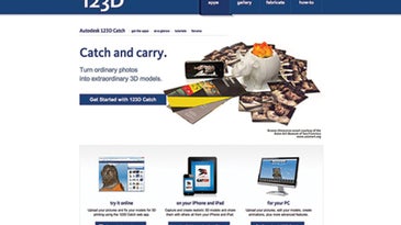 Website Of The Month: Autodesk 123D Catch