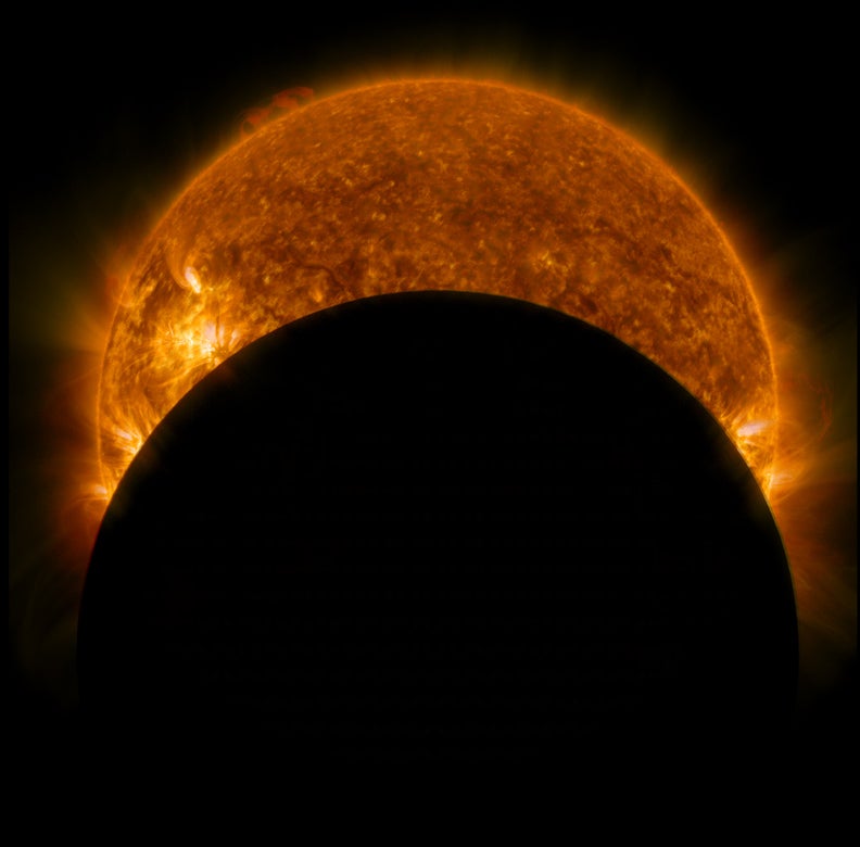 SDO Solar Eclipse