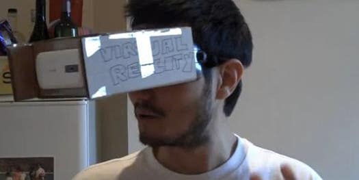 Cardboard + smartphone = sweet DIY augmented reality goggles