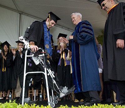 Paraplegic College Grad Lands His First Job: A Bionic Leg Tester