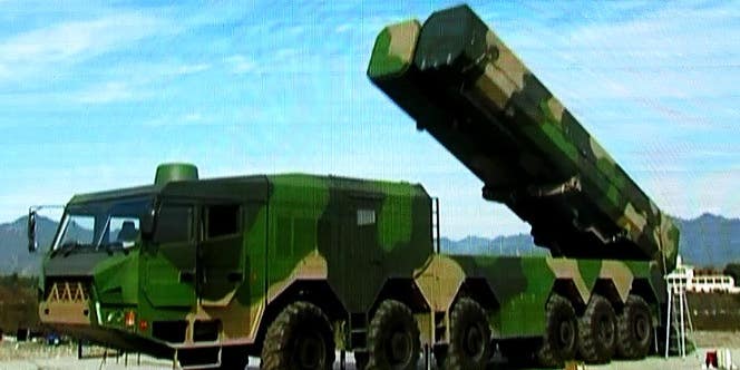 China’s New Mystery Missile And Launcher