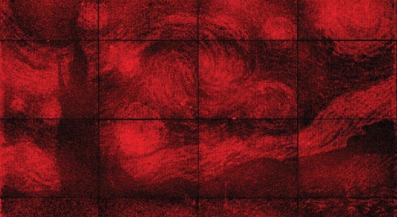Folded DNA Used To Recreate Van Gogh’s ‘Starry Night’