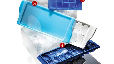On the origin of ice trays