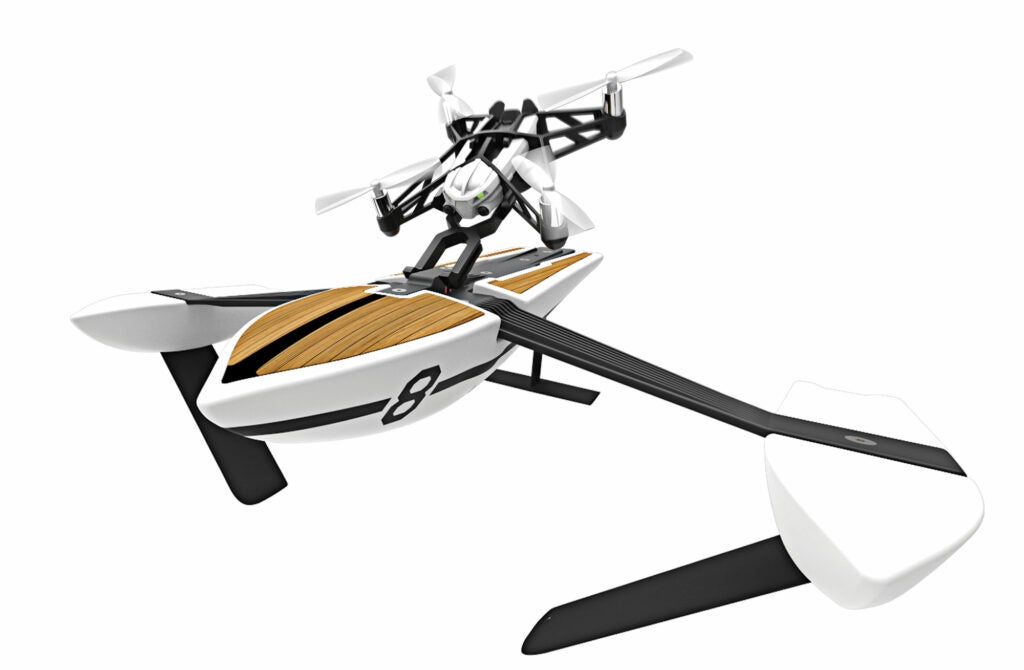 A hydrofoil drone made by Parrot