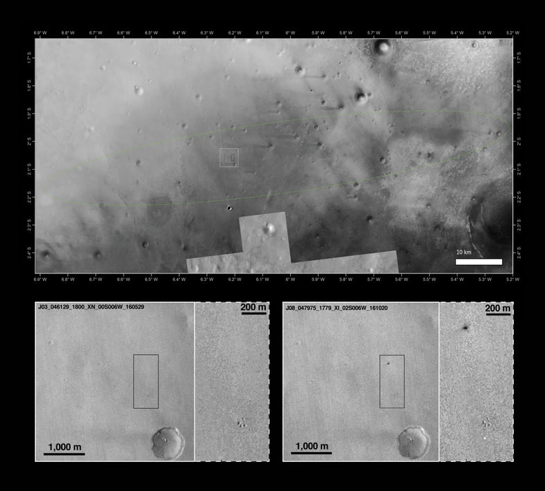 New NASA Photos Show ExoMars Lander May Have Exploded On Impact
