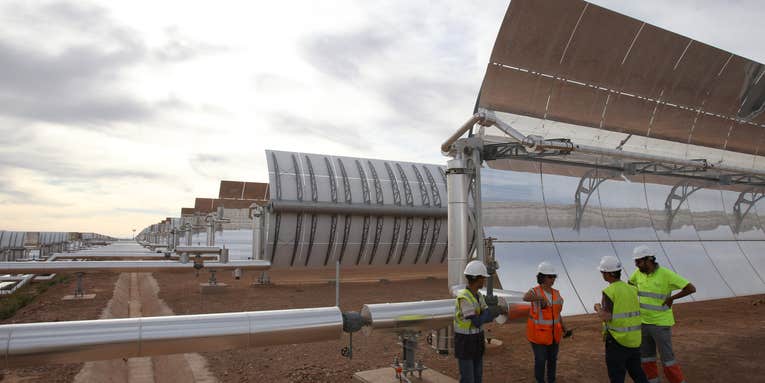 First Phase Of Giant Solar Power Plant In Morocco Turns On