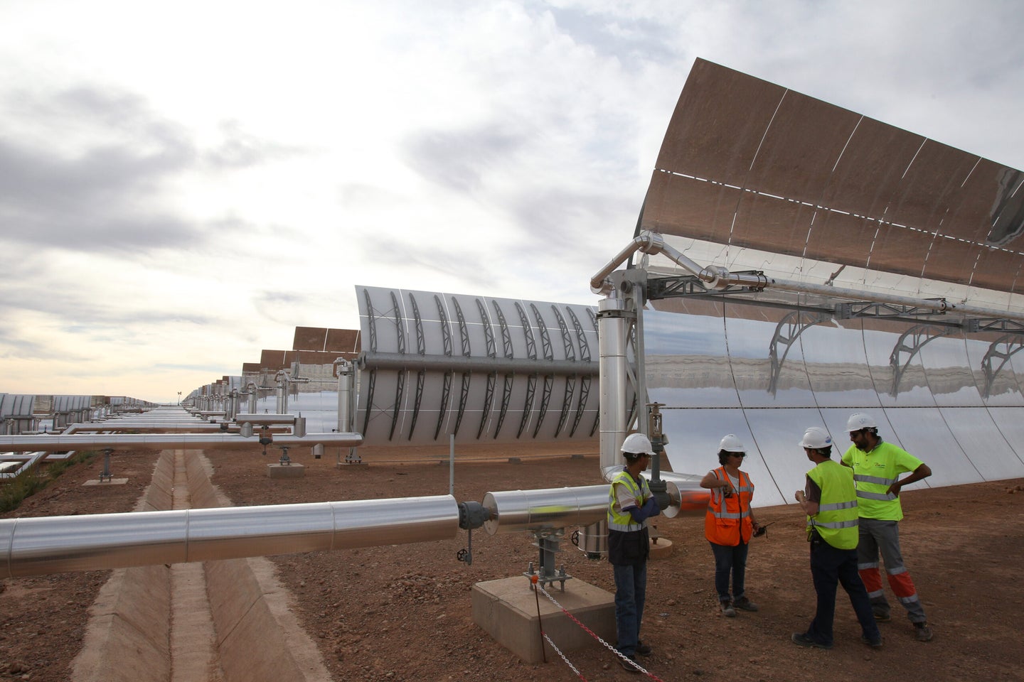 Solar Power Plant In Morocco