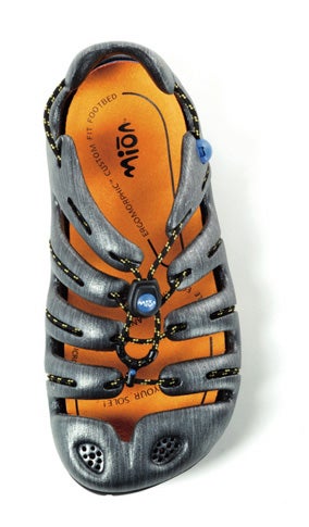 Wear these water shoes for 12 hours, and the polyethylene insoles mold to your feet. Mion, $100; <a href="http://www.mionfootwear.com/">mionfootwear.com</a>