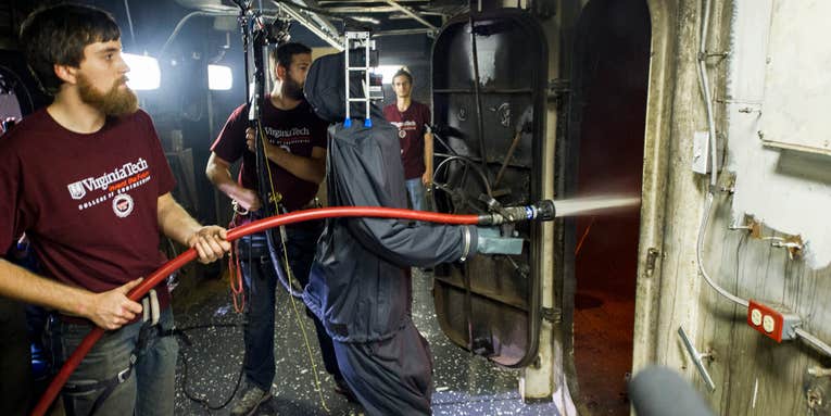 Watch The Navy’s New Robot Firefighter In Action [Video]