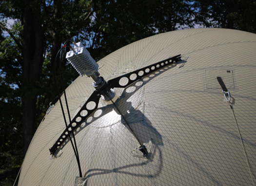 An Inflatable, Portable Satellite Dish that Fits in a Backpack