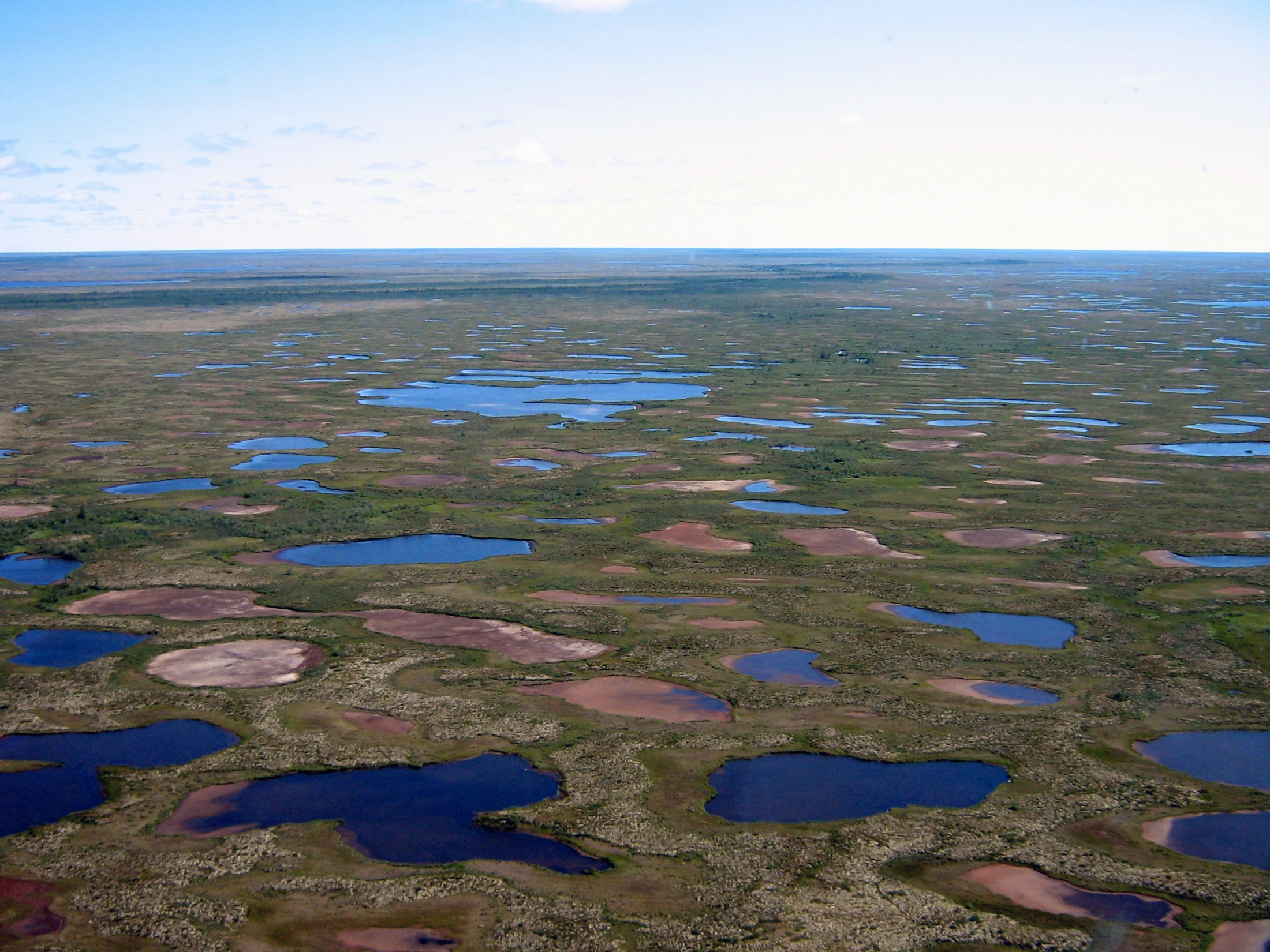 Big Pic: The Subarctic Lakes Of Canada Are Drying Up