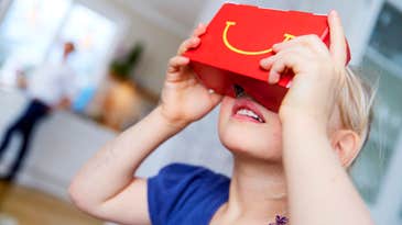 Your McDonald’s Happy Meal Box Is Now A Virtual Reality Headset