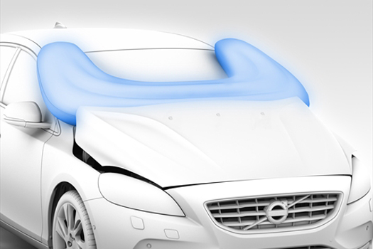 Volvo’s New Exterior Airbags Protect Pedestrians