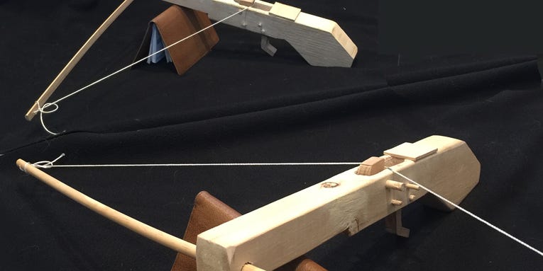 How to build a medieval crossbow