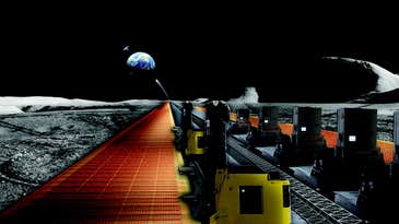Solar Panels Grown On The Moon Could Power The Earth
