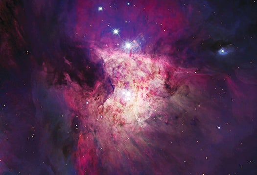 The Center of the Orion Nebula (The Trapezium Cluster) PSC0512_FYI