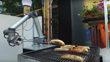 Watch A German Robot Grill Sausages To Perfection
