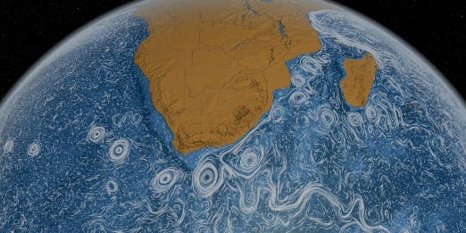Video: A Swirling Visualization of the Ocean’s Currents