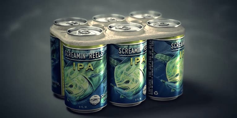 Edible Six-Pack Rings Could Make The Ocean Safe Again