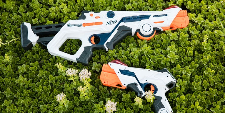 Exclusive first look: Nerf’s AR-Powered Laser Ops Pro blasters