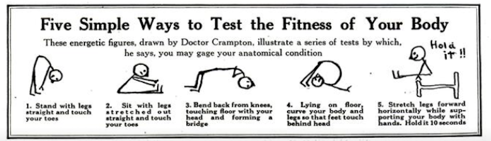 From the archives: How to stay fit and live longer, according to a 1920s authority on exercise