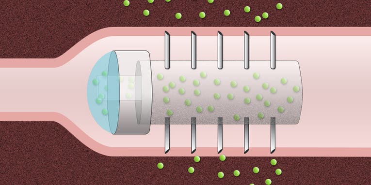 Pill Covered In Needles Injects You With Drugs From Inside Your Gut