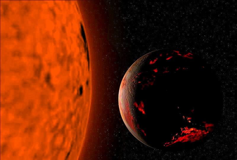 Distant Red Giant Caught Devouring One of Its Planets
