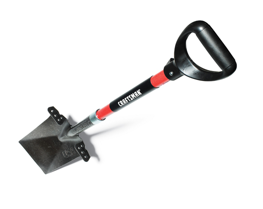 Stepping on the head of a wet shovel to dig through tough clumps of dirt can land gardeners flat in the mud. For traction, Craftsman designers gave the D-Handle Garden Spade a perforated steel step, which provides users with a more stable place to put their feet. <a href="http://www.craftsman.com/craftsman-d-handle-garden-spade/p-07183531000P">Craftsman D-Handle Garden Spade with Powerstep</a> <strong>$30</strong>