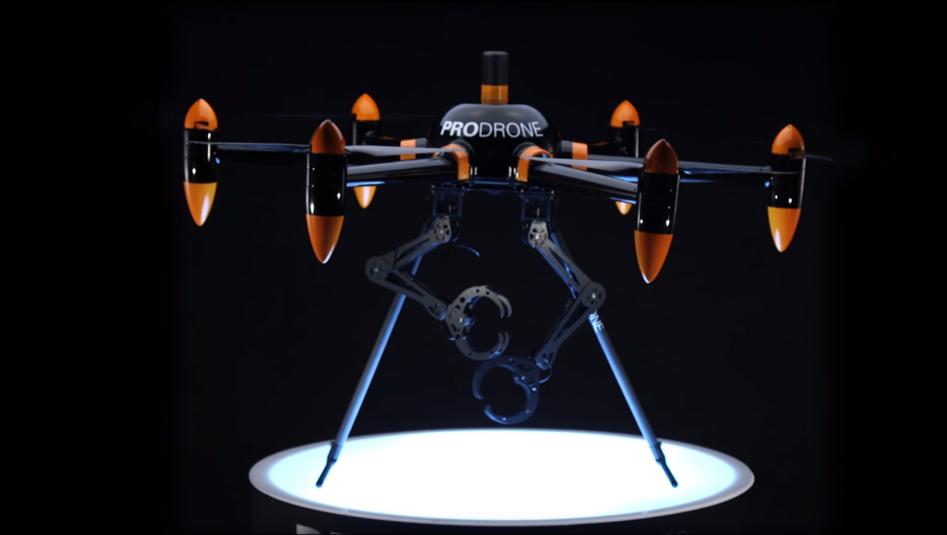 This Drone Has Arms