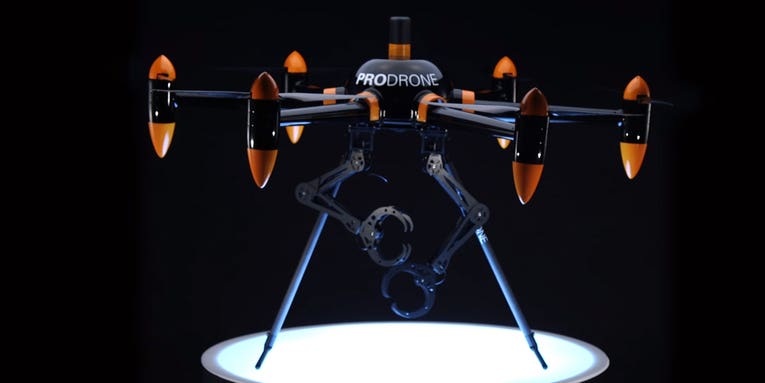 This Drone Has Arms