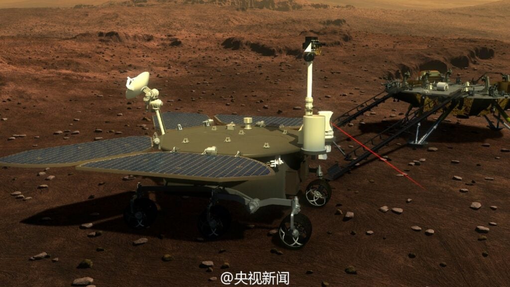 China Martian Probe Mission Rover