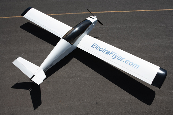 The ElectraFlyer-C on a runway.