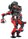 Arguably the most mysterious robot in the DRC, the model built by Japan-based team Schaft, Inc. doesn't even have a name. But based on previous demonstrations of the researchers' robotic systems, including the <a href="http://global.kawada.jp/mechatronics/hrp2.html">HRP-2 humanoid</a> that this model is apparently based on, most of the team leaders we spoke to expect Schaft to plow through the mobility-based tasks with relative ease. Water-cooled motors, powered by fast-discharge capacitors (as opposed to standard batteries) should give it enough raw, instantly-accessible power to overcome obstacles. And the University of Tokyo roboticists who are now part of Schaft have shown off their ability to make stable bots, pushing one of their models around the lab <a href="http://spectrum.ieee.org/automaton/robotics/humanoids/japanese-high-power-humanoid-robot-hrp3l-jsk">on camera</a> (without toppling it). And while it probably has no bearing on the unnamed robot’s performance, it’s worth noting that Schaft Inc. the startup formed to compete in the DRC, was acquired this past year by Google. One of the biggest companies in the world now has a stake in the world’s biggest robotics competition.