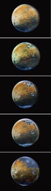 Earth in stages