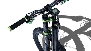 A Bicycle Suspension with Sensors Built In Automatically Adapts to Changing Terrain