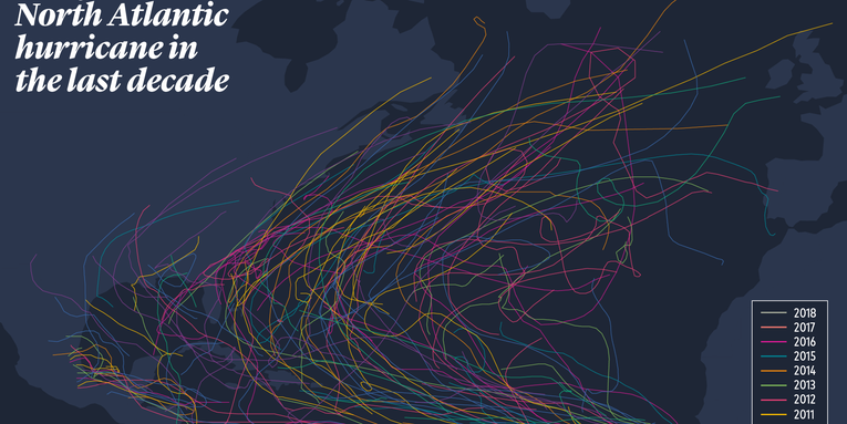 Charted: How hurricanes are becoming more extreme